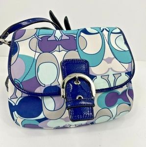 NWOT Coach Crossbody Soho Scarf Signature Flap